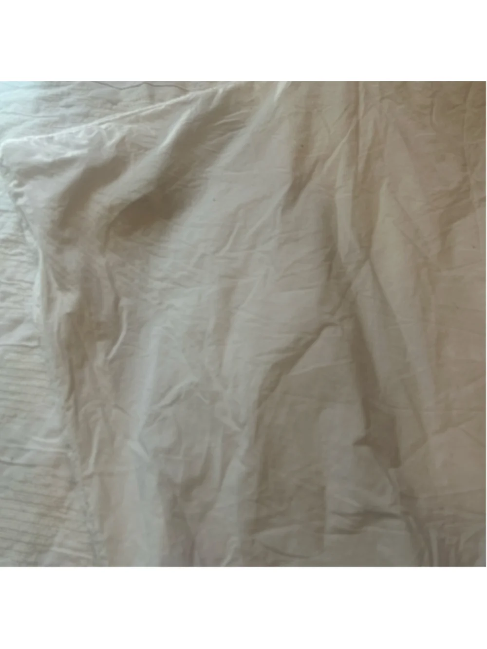 Pottery Barn White Full/Queen Duvet Cover Textured Full/Queen Minimalist